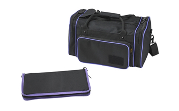 Picture of US Peacekeeper Medium Range Bag - Black & Purple 18 X 10 X 10 P21114 663306211145