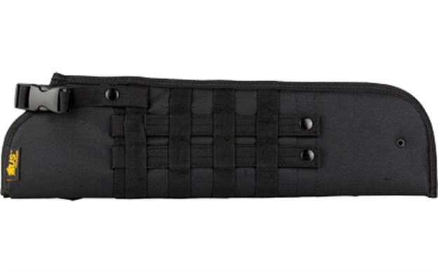 Picture of  US Peacekeeper P13020 Stubby Shotgun Scabbard Black 600D Polyester 663306130200