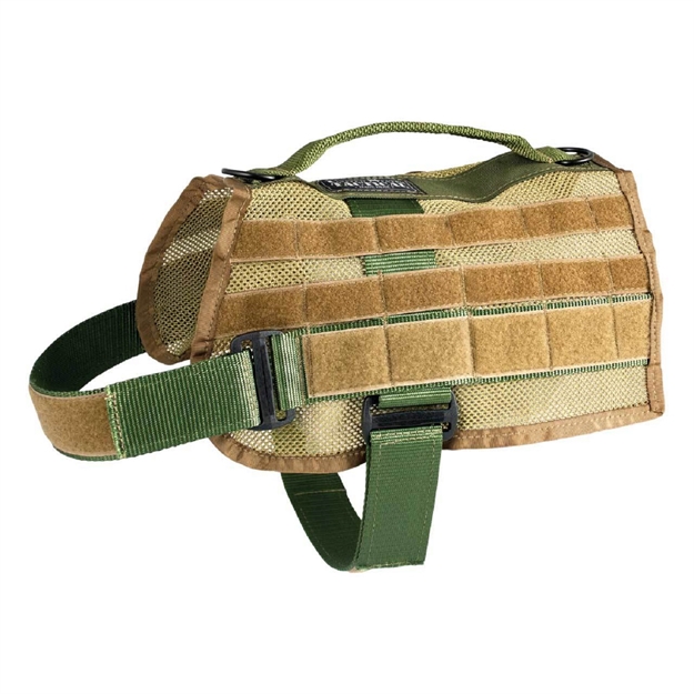 Picture of US Tactical K9 Molle Vest - Olive Drab - Large