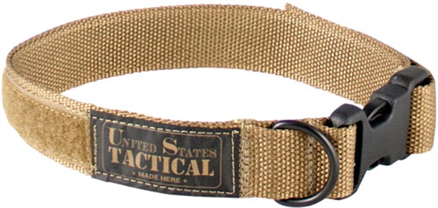 Picture of US Tactical Tactical K9 Collar Quick Release Buckle Lrg 21" Coyote