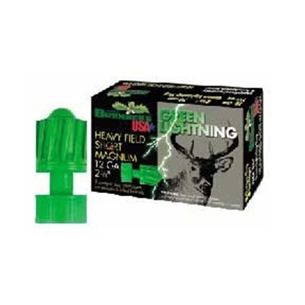 Picture of Usa Brenneke Ammo 12Ga. Hfsm 12Ga.2 3/4In 1 1/4Oz. Green 5Bx