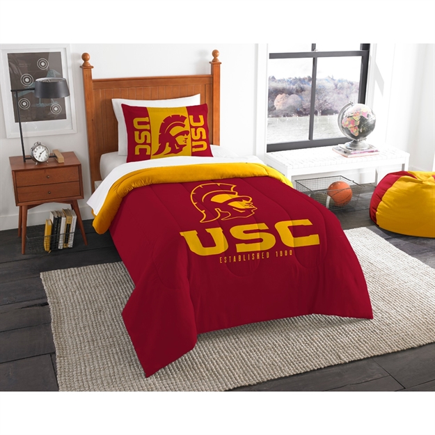 Picture of Usc Trojans Twin Comforter Set