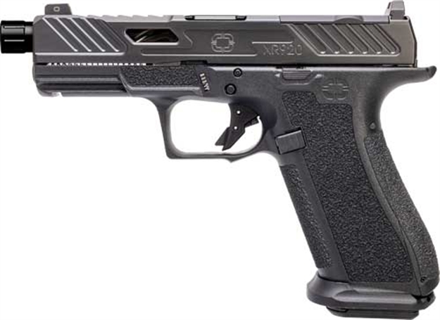 Picture of Shadow Systems Shadow Sys Xr920 Elite 9 Optic Cut Threaded Blk Bbl Dlc