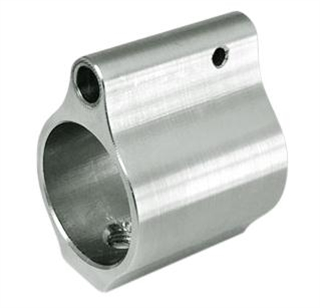 Picture of Usm4 15003404 Gas Block Low Profile Stainless 0.750" Ar-15