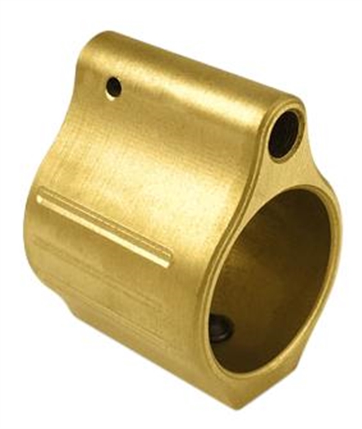 Picture of Usm4 15003405 Gas Block Low Profile Titanium Nitride 0.750" Ar-15