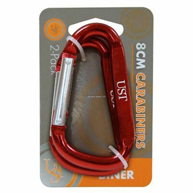 Picture of Ust - Ultimate Survival Technologies Carabiner 8Cm 2Pk Asst