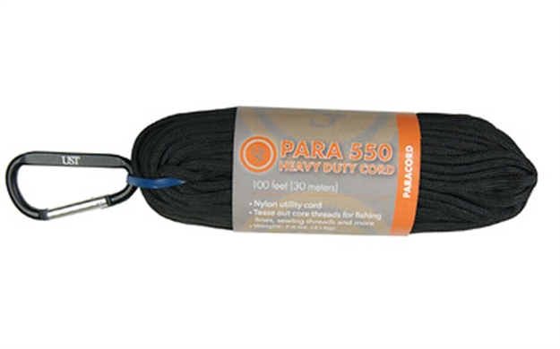 Picture of Ust - Ultimate Survival Technologies Ust Paracord 550 100' Hank Blk