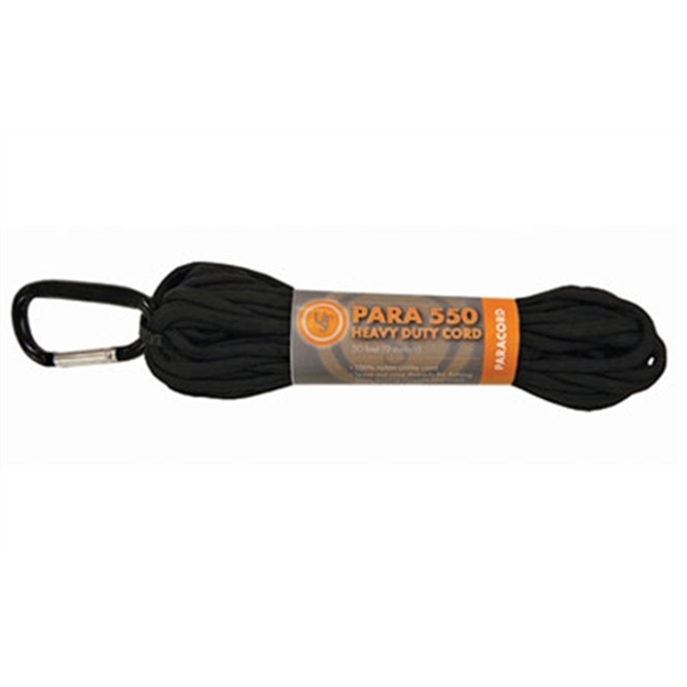Picture of Ust - Ultimate Survival Technologies Ust Paracord 550 Hanks 30' Black