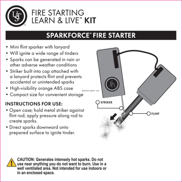 Picture of Ust Learn & Live Kit - Fire Starting