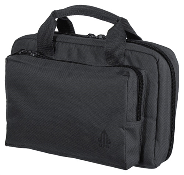Picture of Utg Gun Case Armorers Black 12X8 Holds Two Handguns