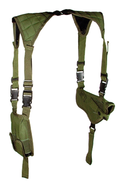 Picture of Utg Holster LE Horizontal Shoulder Holster OD Green