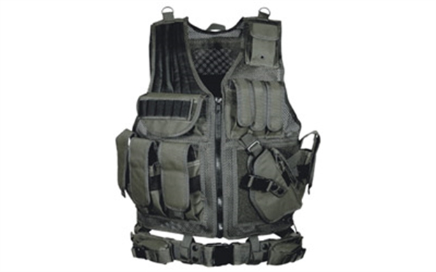 Picture of Leapers Tactical Vest V547 Black Law Enforcement PVCV547BT