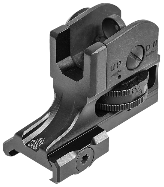 Picture of Utg Mt950rs03 Super Slim Rear Sight Fixed A2 MT-950RS03