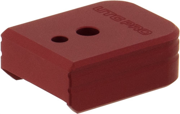 Picture of Utg Pro +0 S&W M&P 9/40 Base Pad Matte Red Aluminum 1Oz !