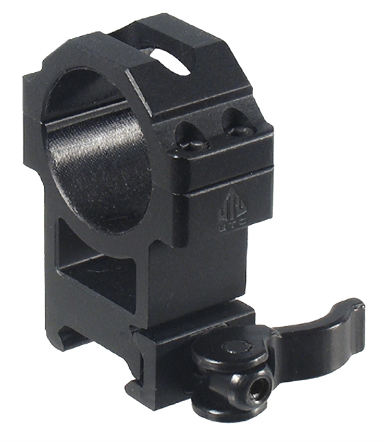 Picture of  Utg Rq2w3224 Max Strength Scope Rings  Black Anodized 30Mm High Quick Detach