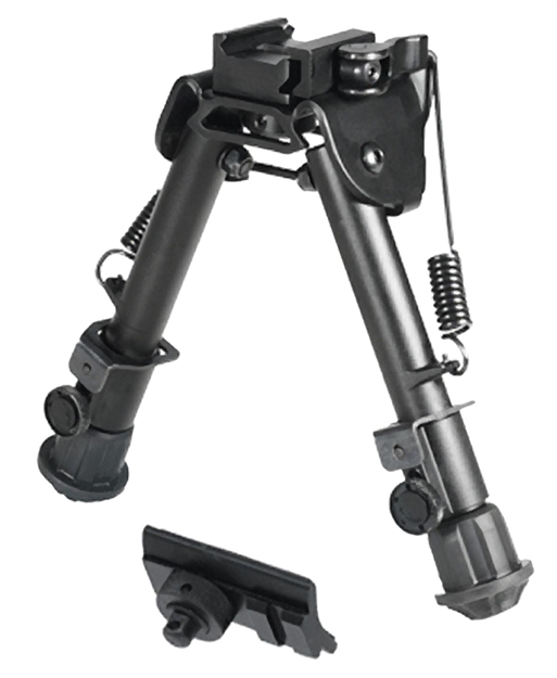Picture of Leapers Bipod Tactical OP 5.9-7.3" Picatinny Mount W/Stud Adapter TLBP78Q 712274522862