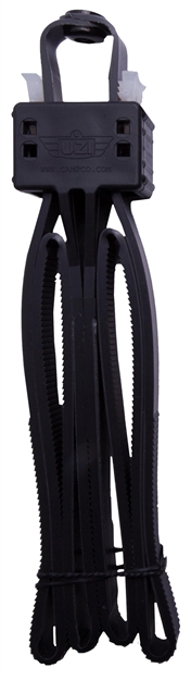 Picture of  Uzi Accessories Uziflxcb Flex Cuff  Black Polymer Adjustable 024718001197