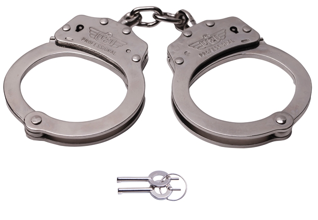 Picture of Uzi Accessories Uzihcpros Law Enforcement Cuffs Handcuff Silver