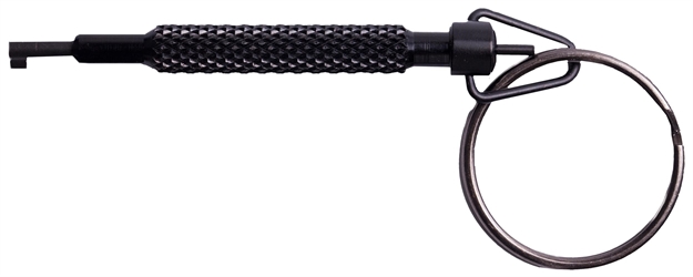 Picture of  Uzi Accessories Uzikeyrotati Handcuff Key Rotating Black Metal 0.90 OZ