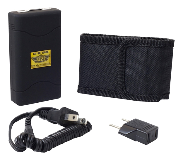 Picture of  Uzi Accessories Uzisg1500 Stun Gun  Black 024718915005
