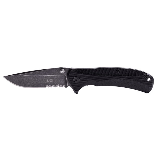 Picture of Uzi Accessories Uzkfdr016 Tactical Folding Knife 2.75" Stainless Steel Straight/