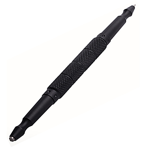 Picture of Uzi Tactical Defender Pen With Carbide Tip Glassbreaker Blk