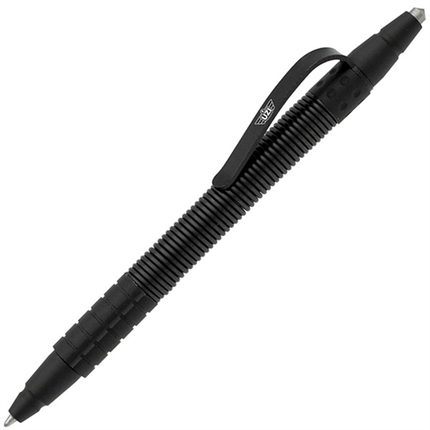 Picture of Uzi Tactical Pen With Spring Loaded Glassbreaker Black