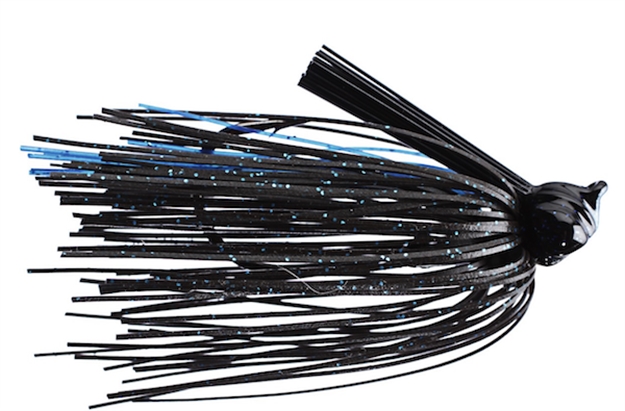 Picture of V & M Baits FL Football Jig 1/2 Blk Blue