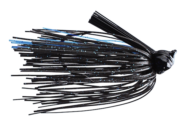 Picture of V & M Baits FL Football Jig 3/4 Blk Blue