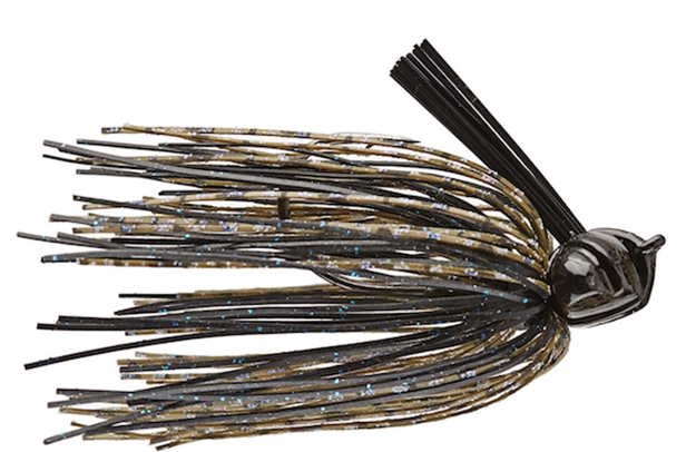 Picture of V & M Baits FL Football Jig 3/4 Blue Shadow