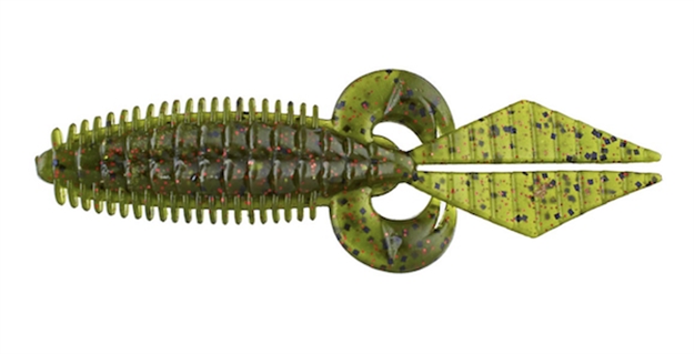 Picture of V & M Baits Flatwild 4" 7Bg Wtm Red FWWR7