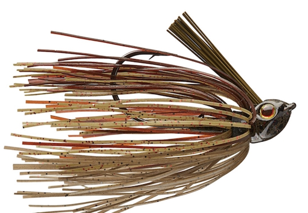 Picture of V & M Baits Pulse Swim Jig 3/8 Grn Pmk Craw PPSGPCR38