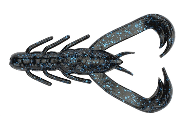 Picture of V & M Baits Wild Craw JR 3.25" 8B Blk Blue