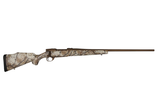 Picture of Weatherby Vap300nr60 Vanguard Badlands 308 Win 3+1 24"  Burnt Bronze Cerakote #2 Threaded Barrel, Drilled & Tapped Steel Receiver, Badlands Approach Camo Monte Carlo W/Raised Comb Synthetic Stock VAP300NR60BR