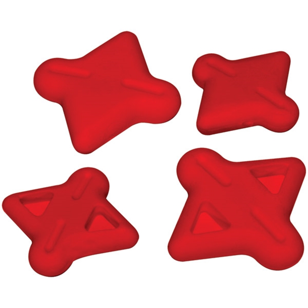 Picture of Vapor Trail Inc. String Silencer String Bat Red 4Pk