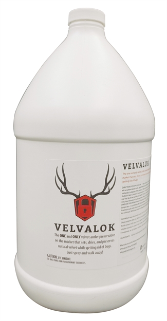 Picture of Velvet Antler Tech  Velvalok Velvet Antler Preservative 1 Gallon Jug