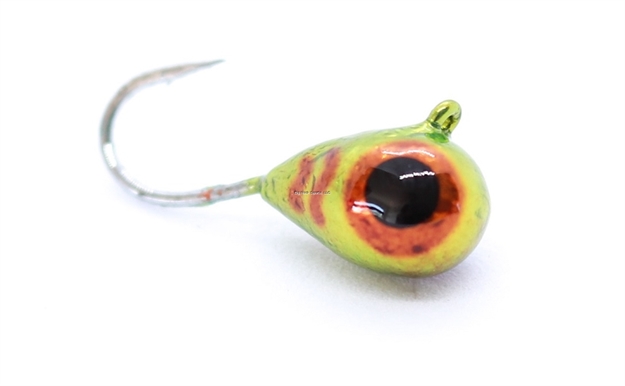 Picture of Venom Tungsten Drop Jig 4 #14 - Yellow Firetiger