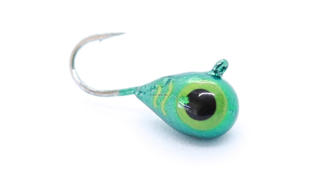 Picture of Venom Tungsten Drop Jig 4 #14 Green Firetiger