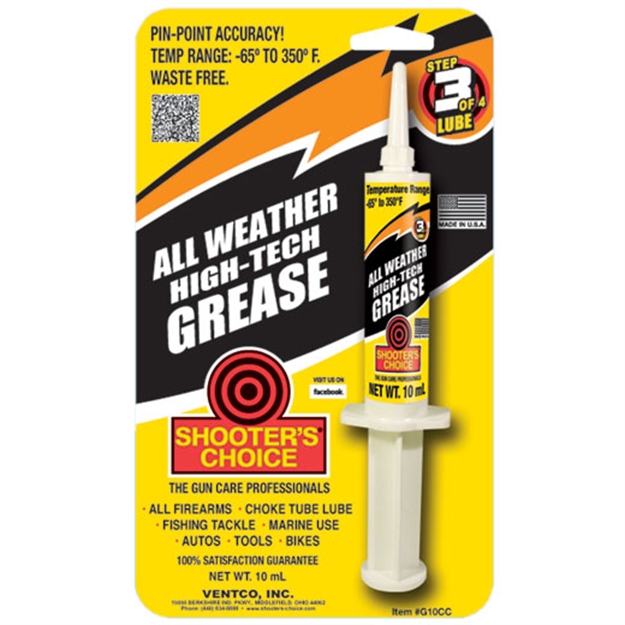 Picture of Shooters Choice HI Tech Grease Syringe 10Cc