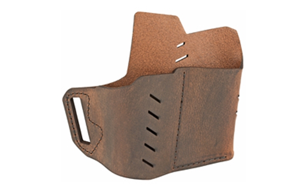 Picture of Versacarry Commander Holster W/ Spare Mag Pouch, Distressed Water Buffalo Leather, Flexvent, Owb, Size 2 - 1911 62102