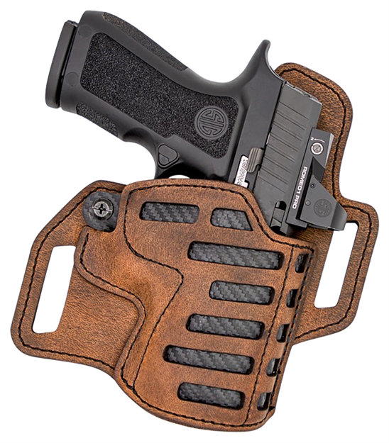 Picture of Versacarry C22112 Compound  Owb Size 01 Brown Leather Belt Slide C2211-2 687368838492