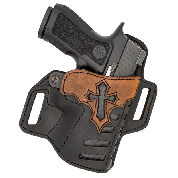 Picture of Versacarry Holsters Compond Arc Owb Poly /Buff Hybrid Brn/Blk C1211-2-ARC 705911399921