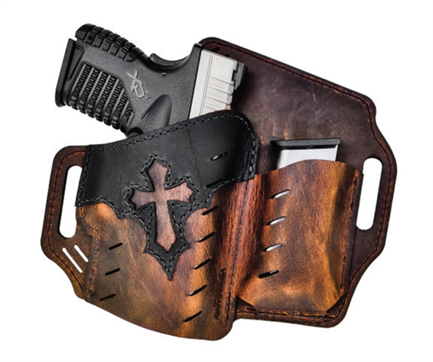 Picture of Versacarry Underground Holster W/ Spare Mag Pouch, Flexvent, Owb, Arc Angel Size 3 -Subcompact UGMA3BRN