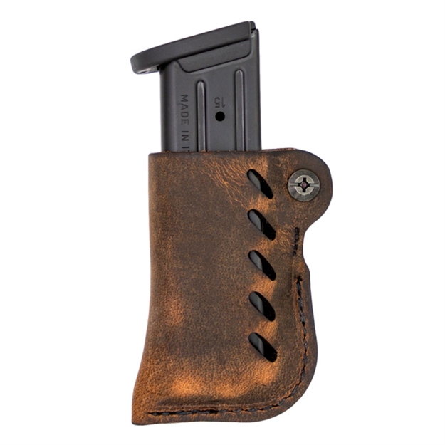 Picture of Versacarry Holsters Magazine Carrier,Lea Ther Dbl Stack Brown 72102 705911399396