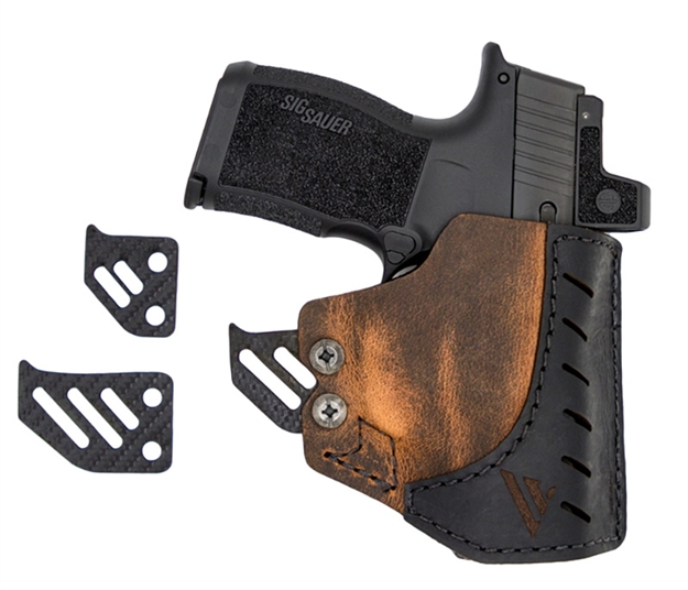 Picture of Versacarry Holsters Pocket Holster W/Kydex Hook,Brown Size 2 PK22