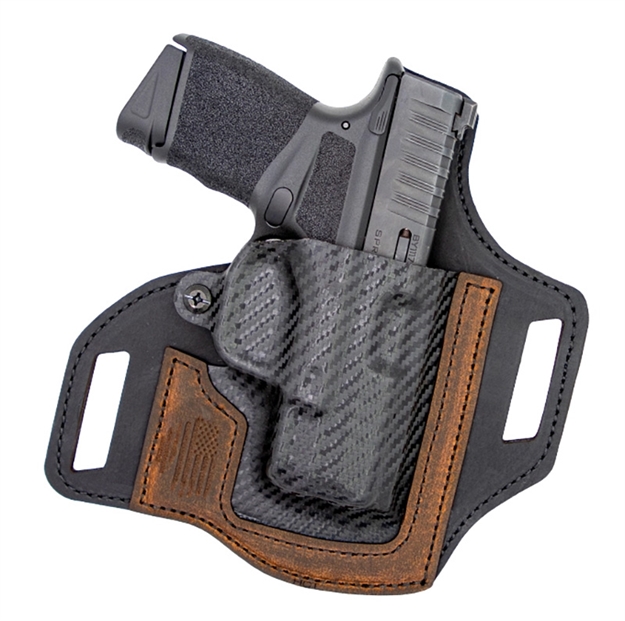 Picture of Versacarry Holsters Rebel Owb Hybrid Kydex/Buff Brn  Hellcat