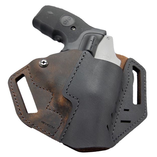 Picture of Versacarry Holsters Revolver Holster Owb/Twotone Brn/Blk Lth REV201 682541999557