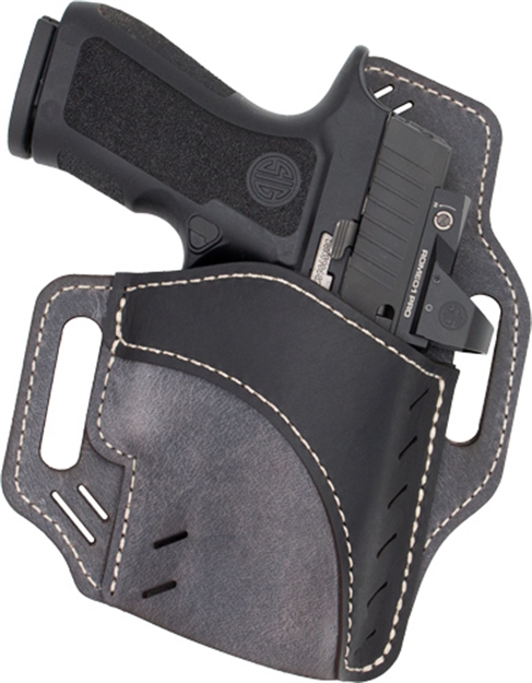 Picture of Versacarry Horizon Holster Owb Grey Base Black Patch Size 1! UGH1GRY