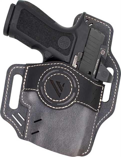 Picture of Versacarry Luna Holster Owb Grey Base Black Patch Size 4! UGL4GRY