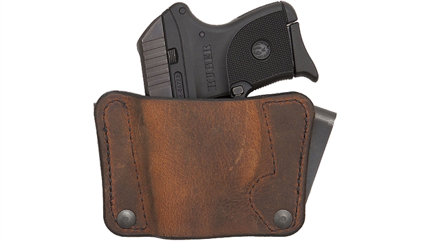 Picture of Versacarry Water Buffalo -Orion Outside /Inside The Waistband Holster-Metal Clips-Tuckable Ambidextrous - Size 3 - Distressed Brown 22103 705911399785